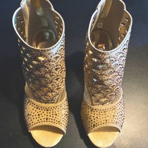 Jewel Studded High Heel Sandals